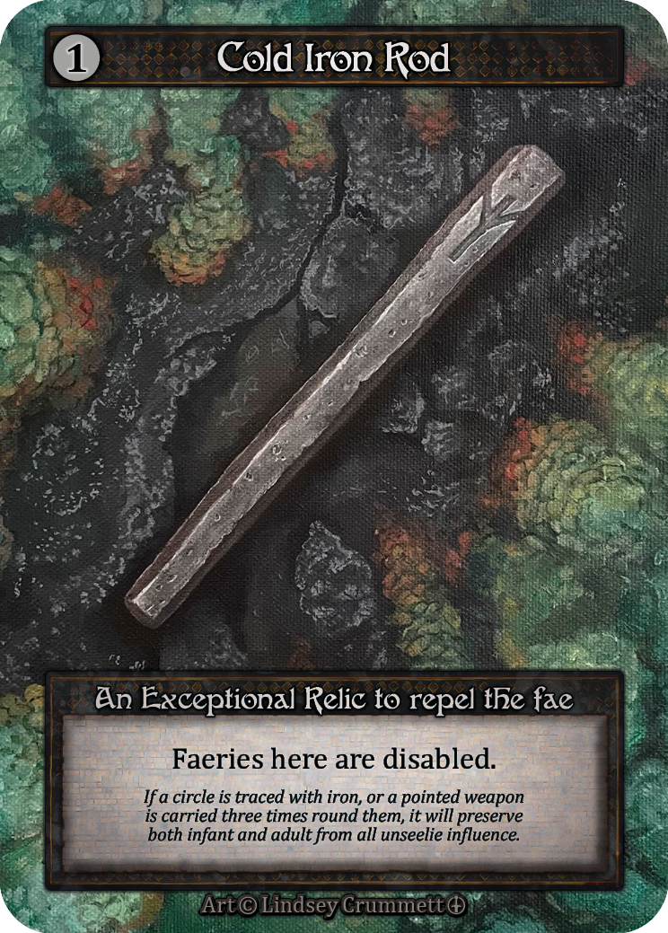 Cold Iron Rod
