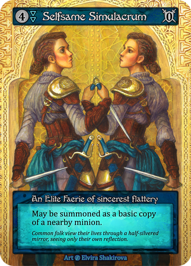 Selfsame Simulacrum